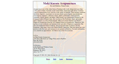 Desktop Screenshot of makikurata.com